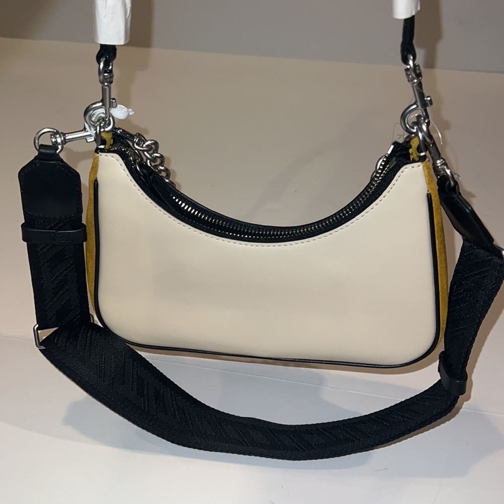 Tory Burch 151 Mercer Small Crescent Bag - Picture 9 of 14